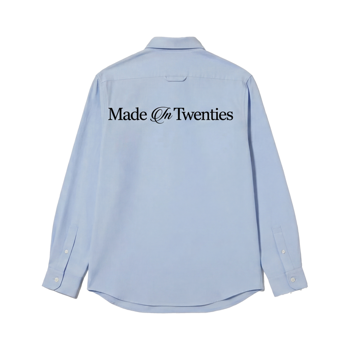 Twenties Off Supply Ice Blue Shirt